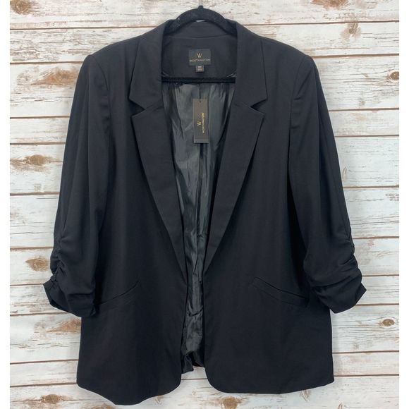 Worthington Jackets & Blazers - Worthington ¾ Cinch Sleeve Women's Blazer